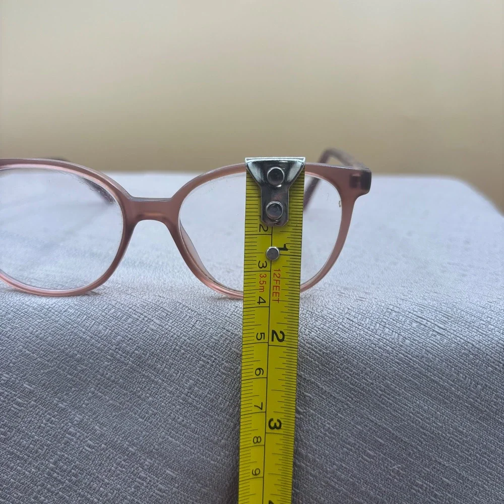 Enhance Rose Eyeglass Frames Women Medium Mauve Pink Excellent Dark Academia